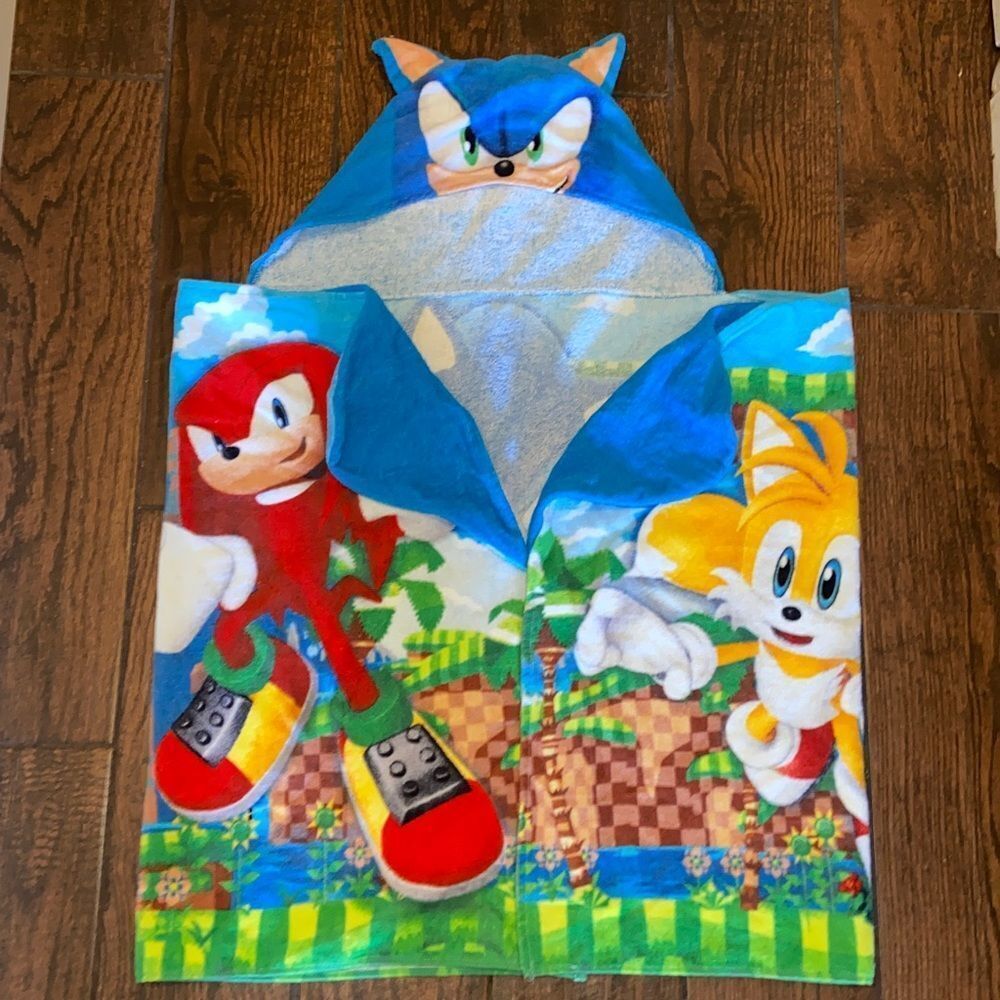 Sonic the Hedgehog Kids Towel Unisex
